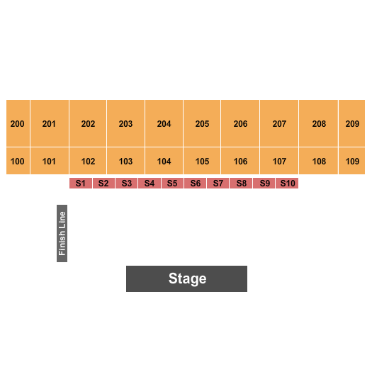 Icahn Stadium End Stage Seating Chart