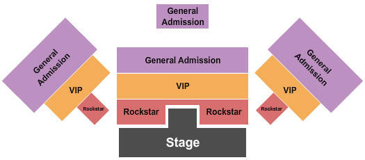 Imagine Showroom at Horseshoe Las Vegas X Rocks Seating Chart