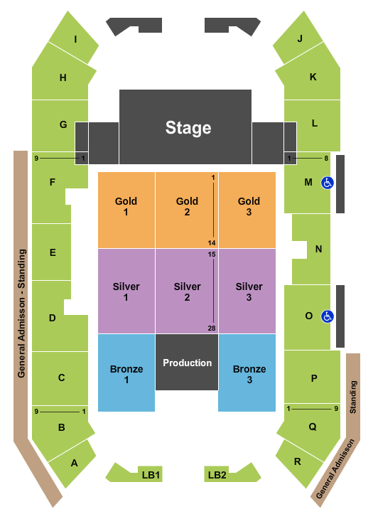 Imperial Oil Place Arena at Cold Lake Energy Centre Hedley Seating Chart