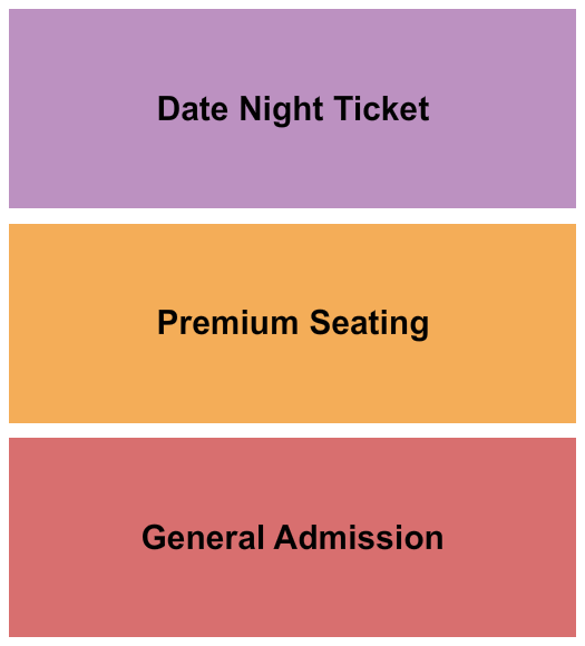 Improv Asylum GA/Premium/Date Night Seating Chart