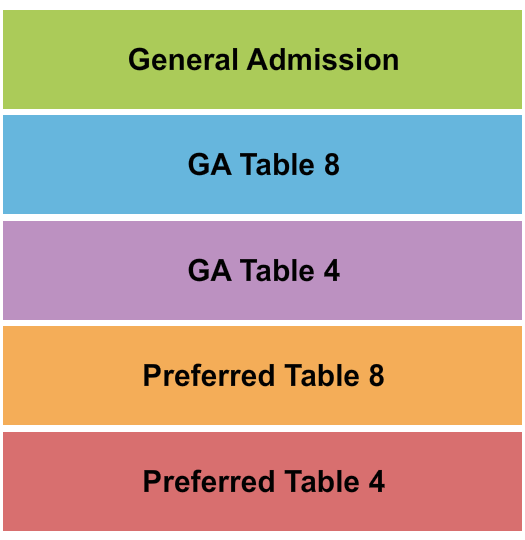 Improv Comedy Club - Arlington GA & Preferred 3 Seating Chart