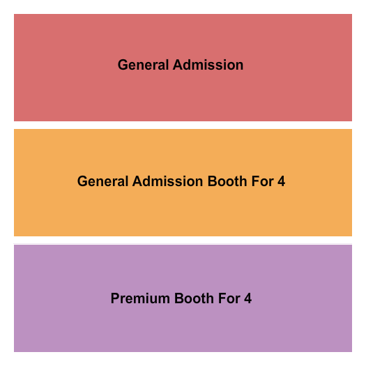 Improv Comedy Club - Brea GA/Booth/Premium Seating Chart