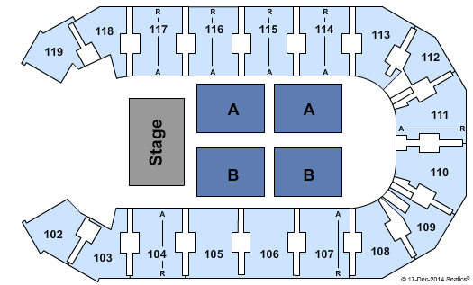 Cable Dahmer Arena Chris Young Seating Chart