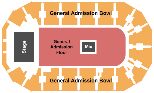 Independence Events Center Detailed Seating Chart