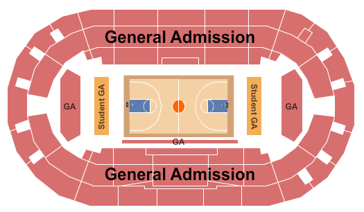 Indiana Farmers Coliseum Horizon League Womens Basketball Seating Chart