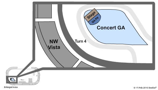 Indianapolis Motor Speedway Florida Georgia Line Seating Chart