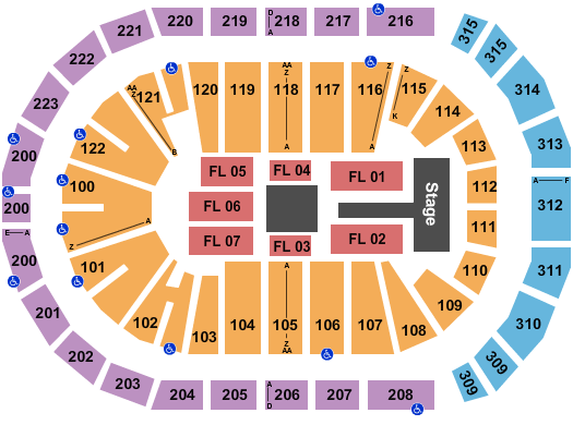 Gas South Arena AEW Seating Chart