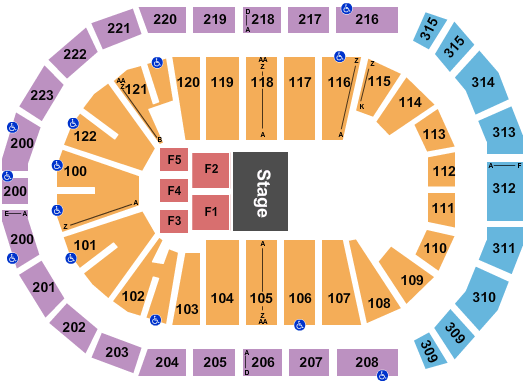 Gas South Arena Ana Gabriel Seating Chart