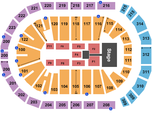 Gas South Arena Casting Crowns Seating Chart