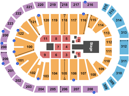 Gas South Arena Dude Perfect Seating Chart