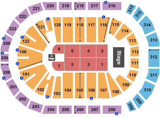 Gas South Arena Halsey Seating Chart