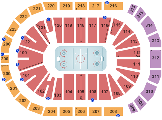 Gas South Arena Hockey Seating Chart