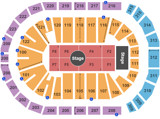 Gas South Arena J Cole Seating Chart