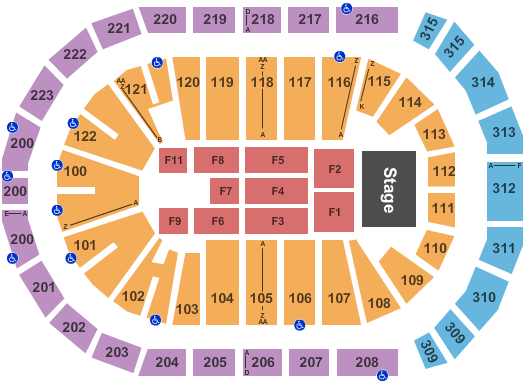 Gas South Arena James Taylor Seating Chart