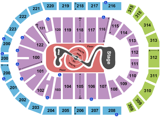 Gas South Arena Justin Timberlake Seating Chart