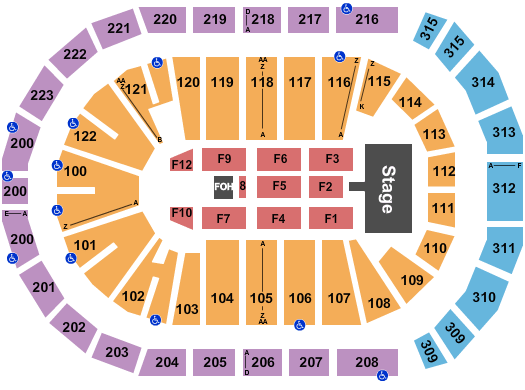 Gas South Arena Kid Rock Seating Chart