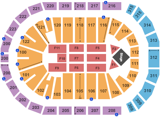 Gas South Arena Lionel Richie Seating Chart