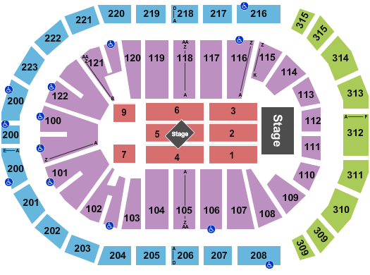 Gas South Arena Lorde Seating Chart