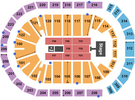 Gas South Arena Mana Seating Chart