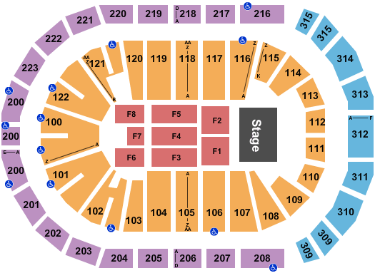 Gas South Arena Marco Antonio Solis Seating Chart