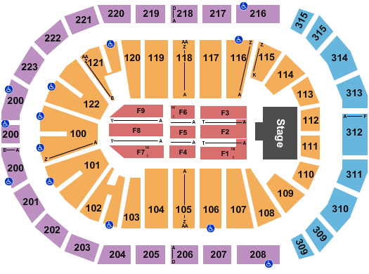 Gas South Arena Paul McCartney Seating Chart