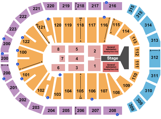 Gas South Arena Post Malone Seating Chart