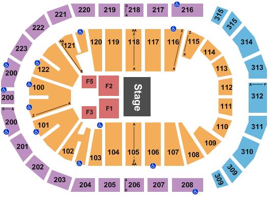 Gas South Arena Ricardo Arjona Seating Chart