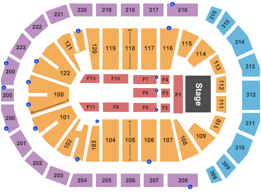 Gas South Arena Roger Waters Seating Chart