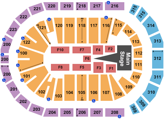 Gas South Arena Sam Smith Seating Chart