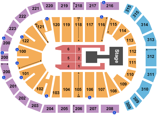 Gas South Arena Tomorrow X Together Seating Chart