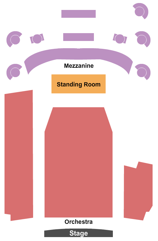 Revolution Hall Seating Chart