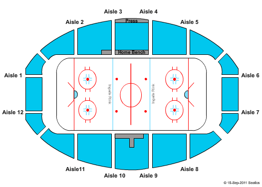 Ingalls Rink Hockey Seating Chart