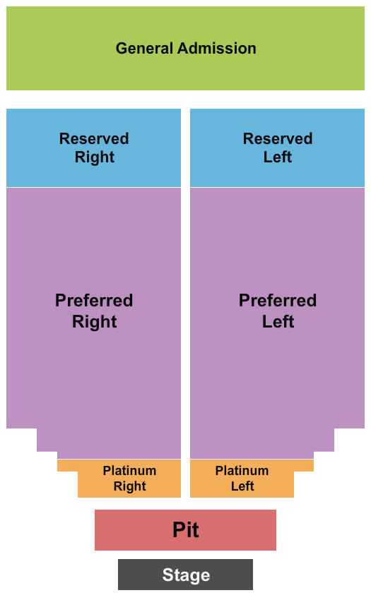 Meadow Event Park Endstage Pit Seating Chart