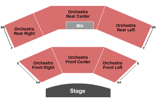Inter-Lakes Community Auditorium End Stage Seating Chart