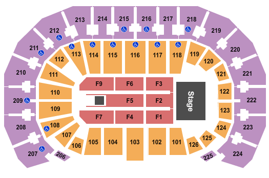 INTRUST Bank Arena Paul McCartney Seating Chart