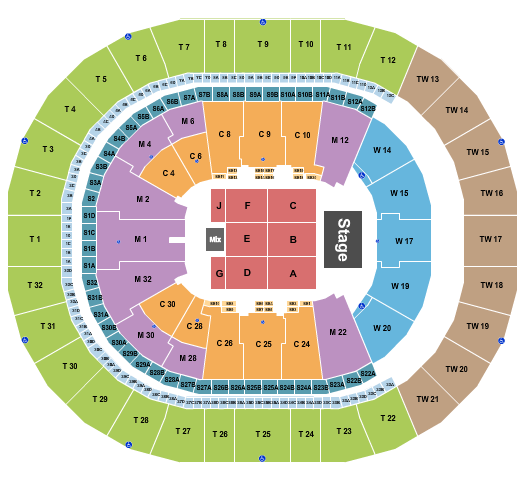 Intuit Dome Endstage 2 Seating Chart
