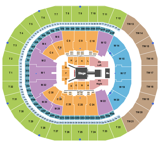 Intuit Dome Fuerza Regida Seating Chart