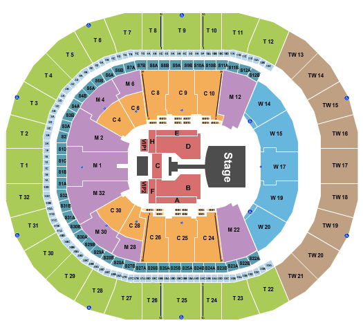 Intuit Dome Jonas Brothers Seating Chart