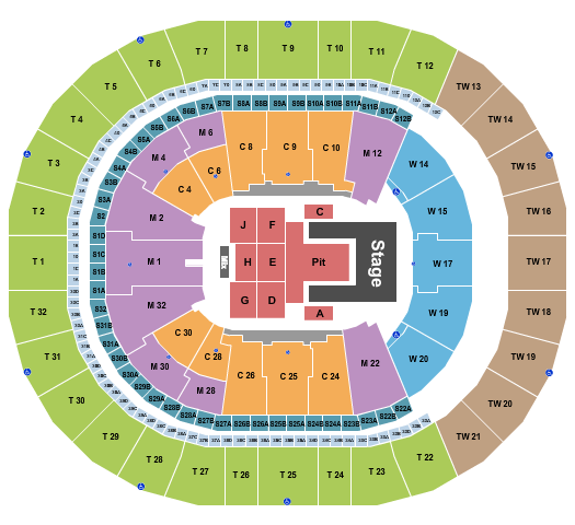 Intuit Dome Olivia Rodrigo Seating Chart