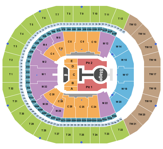 Intuit Dome Peso Pluma Seating Chart