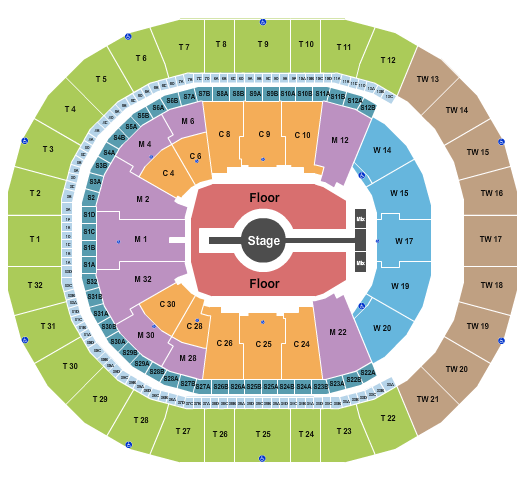 Intuit Dome Rod Wave Seating Chart