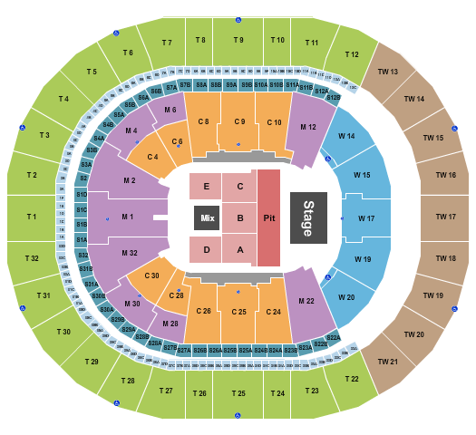 Intuit Dome Slipknot Seating Chart