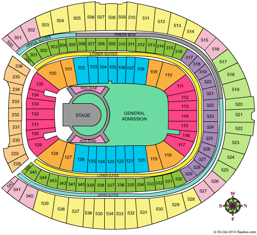 Empower Field At Mile High U2 Seating Chart