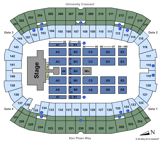 Princess Auto Stadium Jay Z & Beyonce Seating Chart