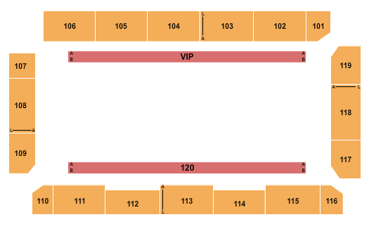 Ion International Training Center Arena Open Floor Seating Chart