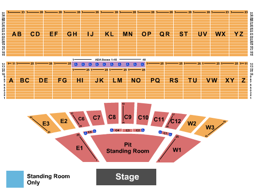 Mn State Fair Concert Seating Chart