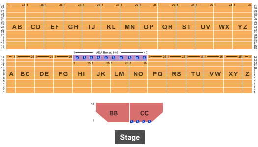 Iowa State Fair End Stage Seating Chart