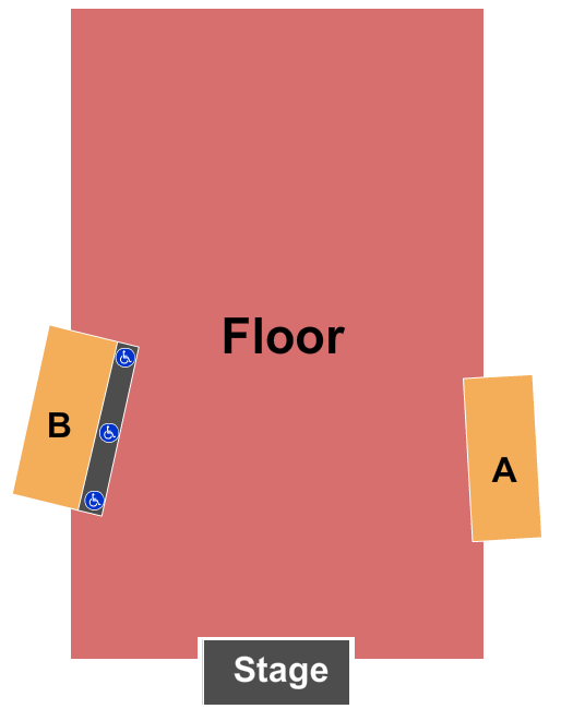 Ipswich Chantry Park tester Seating Chart