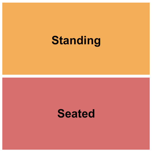 Iron City - Birmingham GA Standing/Seated Seating Chart