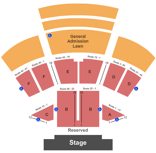 Ironstone Amphitheatre At Ironstone Vineyards Endstage 1 Seating Chart